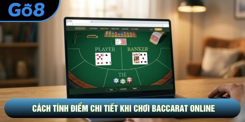 Cách tính điểm chi tiết khi chơi Baccarat online