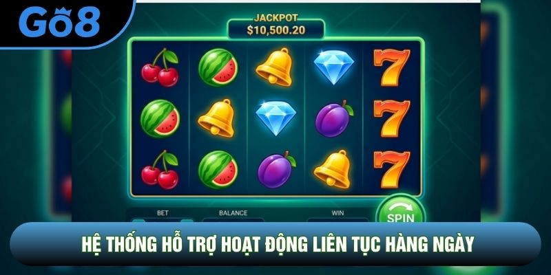 Hệ thống hỗ trợ hoạt động liên tục hàng ngày