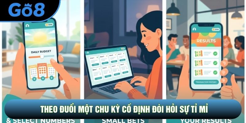 Theo đuổi một chu kỳ cố định đòi hỏi sự tỉ mỉ Theo đuổi một chu kỳ cố định đòi hỏi sự tỉ mỉ