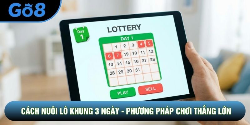 Cách Nuôi Lô Khung 3 Ngày - Phương Pháp Chơi Thắng Lớn