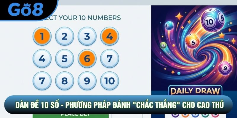 Dàn Đề 10 Số - Phương Pháp Đánh "Chắc Thắng" Cho Cao Thủ