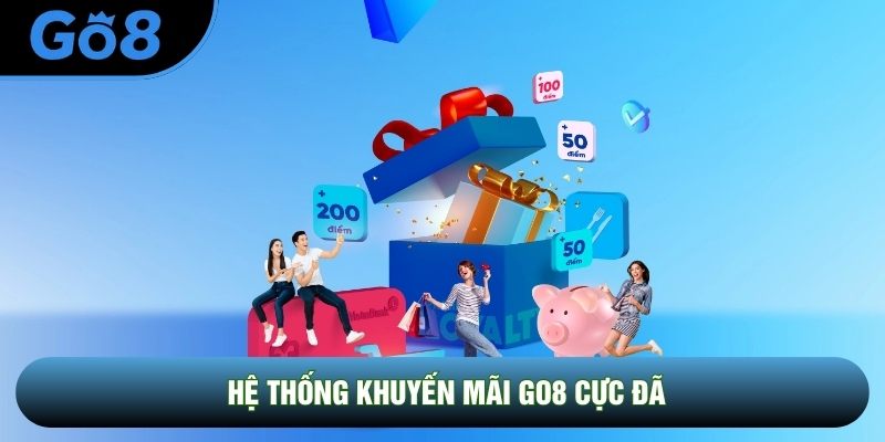 Hệ thống khuyến mãi Go8 cực đã Hệ thống khuyến mãi Go8 cực đã