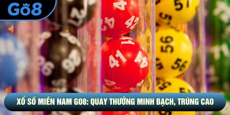 Xổ Số Miền Nam Go8: Quay Thưởng Minh Bạch, Cơ Hội Trúng Cao